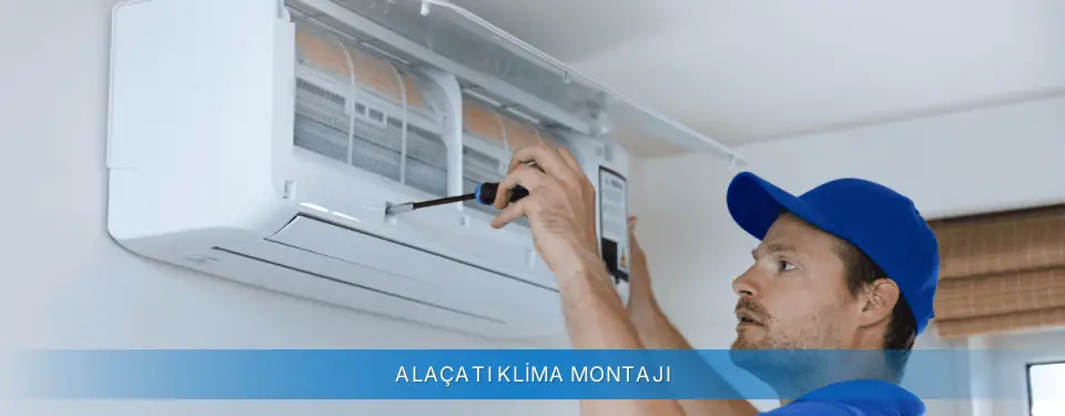 Alaçatı İlçemi Alarko Carrier Klima Montajı